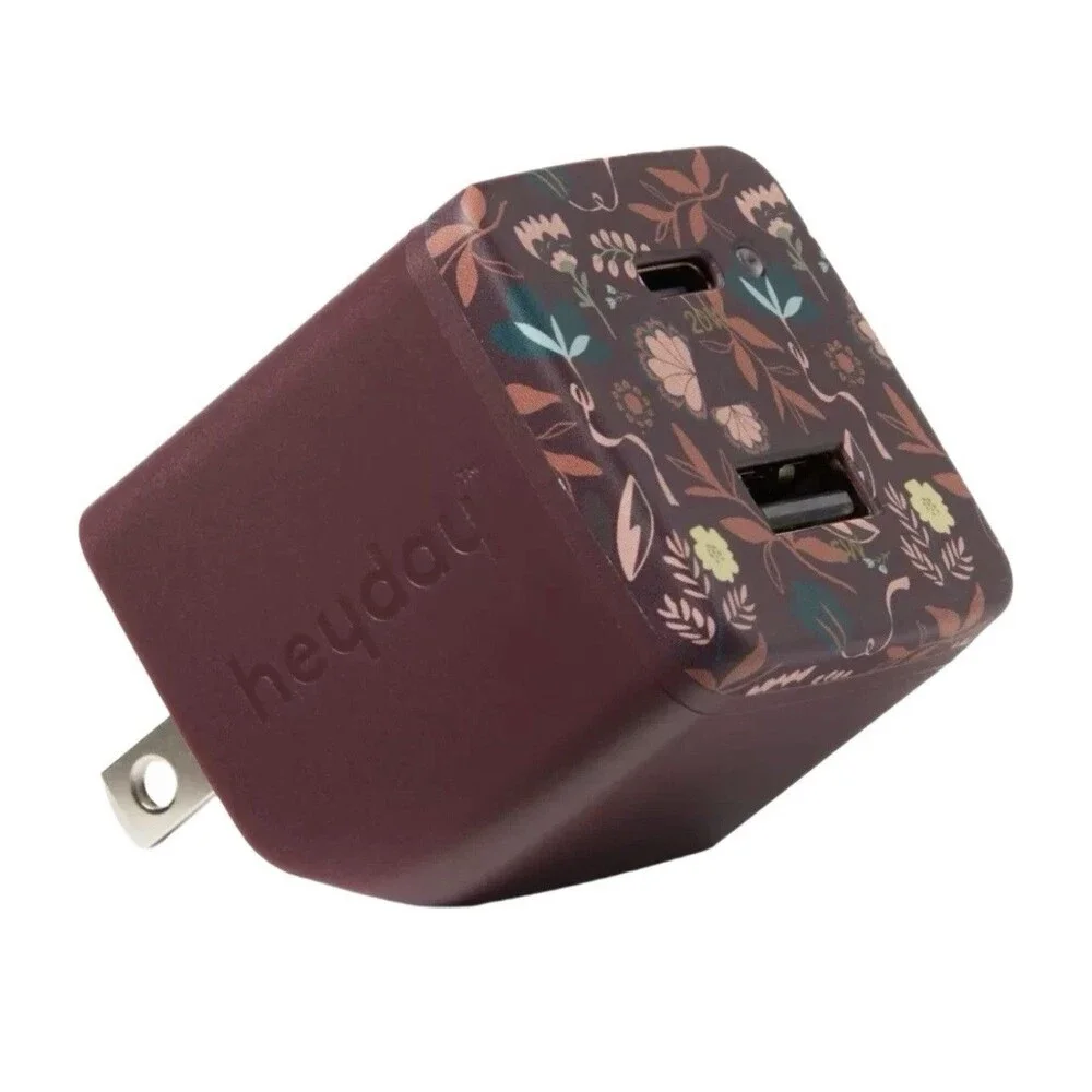 Heyday Artist Series Wall Charger USB-C & USB-A Allie Dettmann NEW
